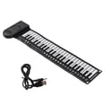 thumbnail image 1 of Piano de teclado portátil, Piano de mano 49 teclados electrónicos de piano eléctrico Valor excepcional, 1 of 8