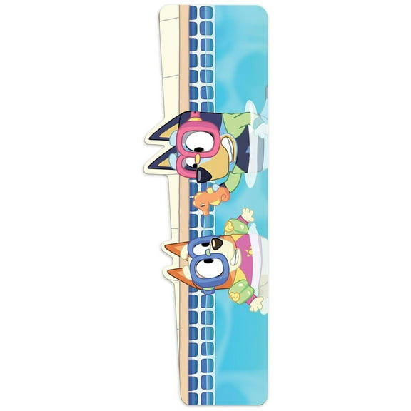 Bluey 896196 Bingo Pool Day Shaped Bookmark