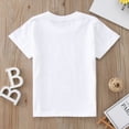 thumbnail image 5 of NIEWTR Toddler T Shirts Boys Basic Tee Summer Cotton T-Shirts Crewneck Short Sleeve Shirts（White,1 Year), 5 of 6