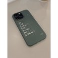 thumbnail image 1 of Letter Graphic Phone Case Compatible With iPhone15/15Plus/15Pro/15Promax, 1 of 4