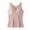 Pink, variant on LIaqionyy Thermal Underwear Tops for Women Fleece Lined Shirts V Neck Camisoles Sleeveless Undershirt