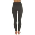 thumbnail image 7 of 2-Pack Women Fleece Lined Warm Full Length Legging Thermal leggings Pants One Size Plus 1X/2X/3X, 7 of 7
