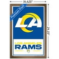 thumbnail image 2 of NFL Rams de Los Angeles - Logo 21, 2 of 4