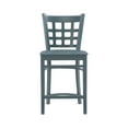 thumbnail image 5 of Linon Neville 24" Mid Back Counter Stools, Set of 2, Hunter Green, 5 of 14