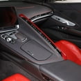 thumbnail image 2 of TINKI Real Carbon Fiber Center Control Side Trim Compatible with Chevrolet Corvette C8 2020-2023, Center Console Passenger Side Decorative Strip Cover, 2 of 15