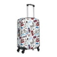 thumbnail image 3 of Uemuo London Landmark2 Printed Washable Luggage Cover - Fashion Suitcase Protector Fits 18-32 Inch Luggage -X-Large, 3 of 9