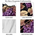 thumbnail image 4 of luoweisi Men's Beach Shorts Quick Dry Swim Trunks with Mesh Lining Grape L, 4 of 5