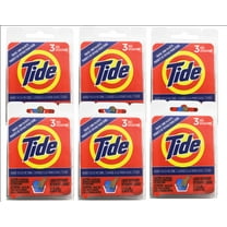 6 Pack - Tide Liquid Travel Sink Packets, (3 x 4.5 fl oz) 3-Count