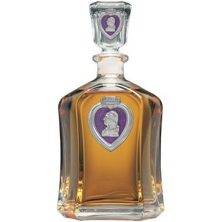 Capitol Decanter - United States Purple Heart Capitol Decanter