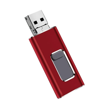 Randolph USB Flash Drive 64GB For IPhone Thumb Drive Photo Stick USB 3.0 Memory Stick Jump Drive Picture Stick Pen Drive For IPhone Android PC External Storage