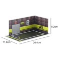 thumbnail image 3 of Modèle de Parc de Stationnement 1:32 Voiture Moulée sous Pression Garage Modifié pour Diorama Collection Arrière-Plan 32118 Multicolore, 3 of 4