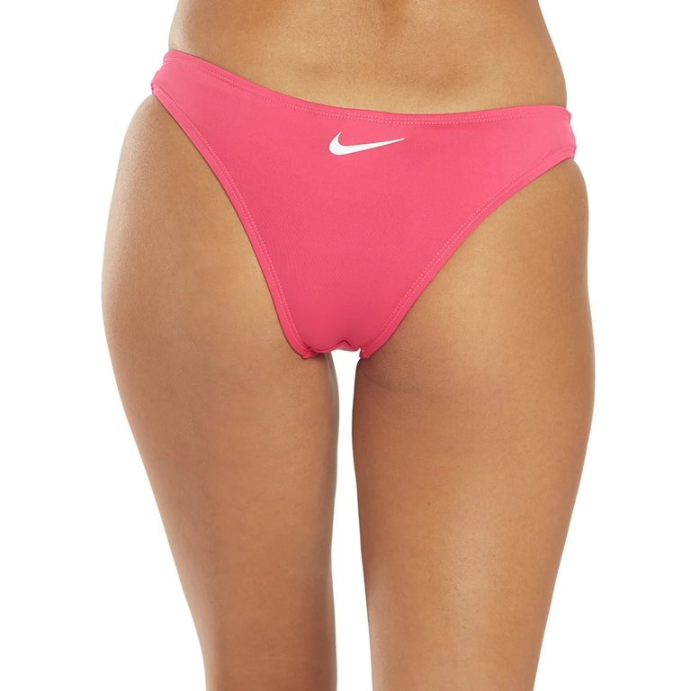 Nike PINK PRIME Essential Sling Cheeky Bikini Swim Bottom, US X-Large 