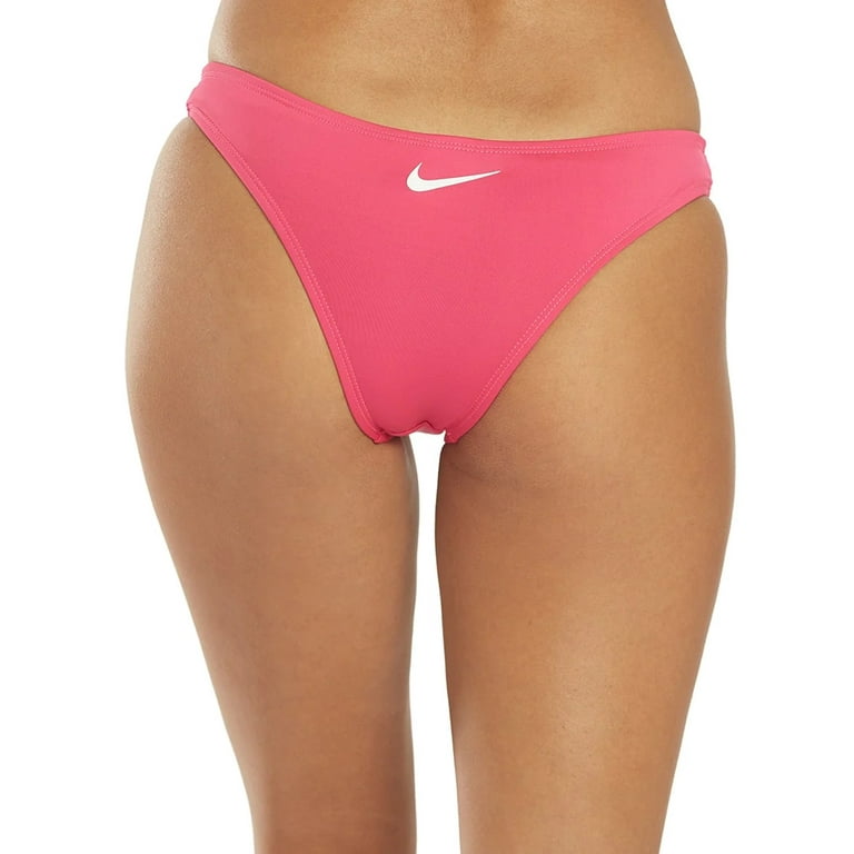 Nike Women s Essential Sling Cheeky Bikini Bottoms Swimsuit Pink Size Large