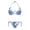 Butterfly, variant on Polyester Spandex Two Piece Bathing Suit for Women Sexy 2 Piece Halter Bikini Set Cartoon Dinosaur Pattern