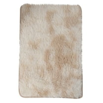 Small Throw Rug 16x24 Inch Soft Rectangular Area Rug Carpet Anti Slip Nursery Rug for Bedroom Home Decor Khaki