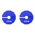thumbnail image 1 of 2X 0.75kg Gym Micro-Type Plates Dumbbell Fractional Weight Plate Rubber Add-on Weights for Strength Training, 1 of 6