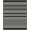 Black And White, Pattern 17, variant on ODIKA 8'x10' Washable Area Rug Entryway Alternating Motif Bordered Framework Symmetrical Bathroom for King Size Bedroom Under Bed, Master Suite, Non-Shedding, Easy Care