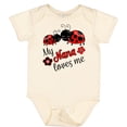 thumbnail image 3 of Inktastic My Nana Loves Me with Cute Ladybugs Boys or Girls Baby Bodysuit, 3 of 5