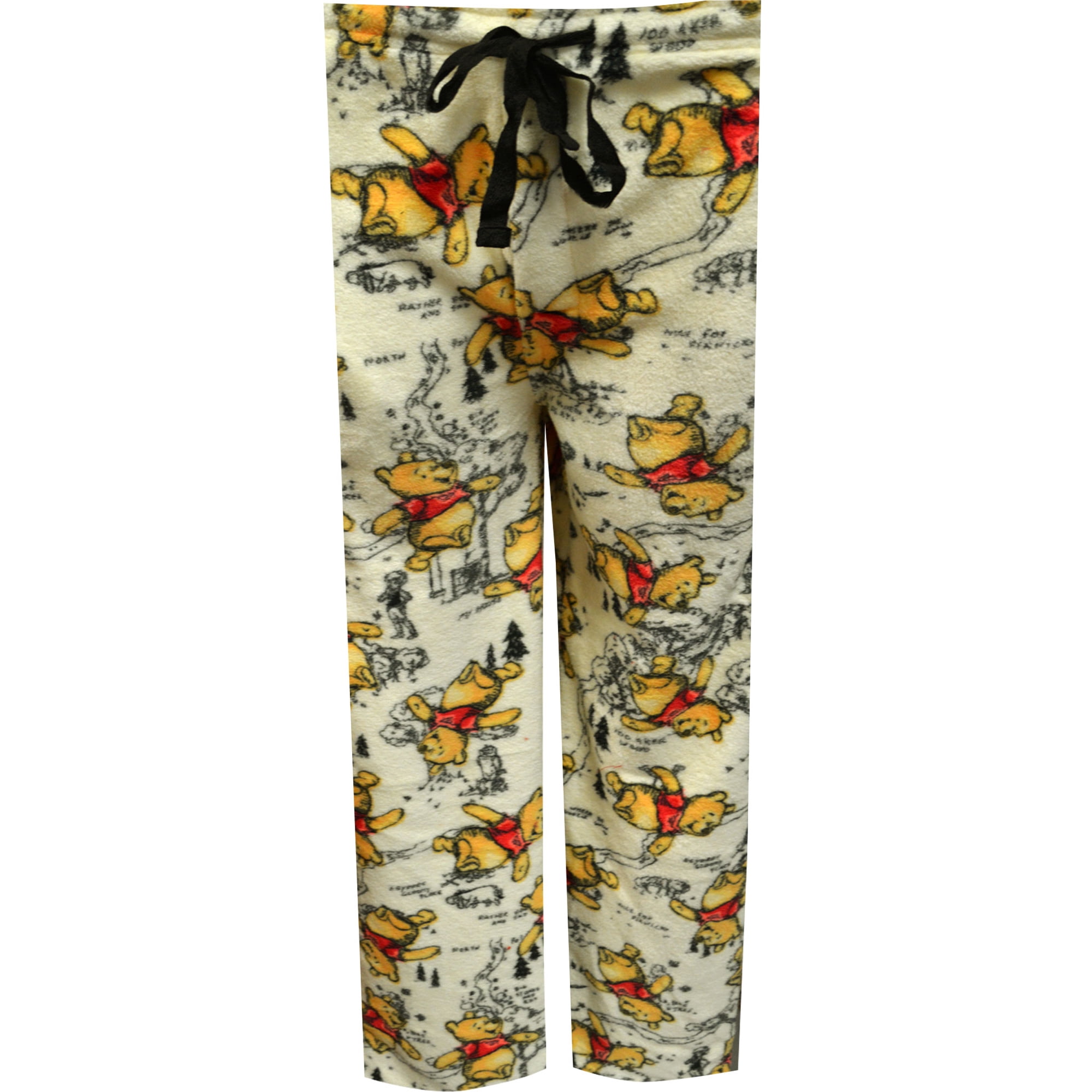 MJC Mens Winnie the Pooh Hundred Acre Wood Soft Plush Lounge Pants 3X