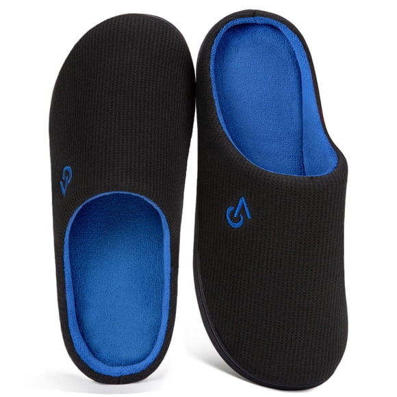 Pantuflas VeraCosy para Hombre con Espuma Viscoelástica para Interior y Exterior Azul