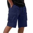 thumbnail image 2 of Cargo Shorts for Men Relaxed Fit Wide Leg Classic Work Shorts Outdoor Bike Travel Workout Hiking Short Summer Clothes, 2XL, 2 of 9