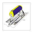 thumbnail image 2 of Stainless Steel Concrete Hand Edger and Groover Tools Set Plaster Stucco Cement Finishing Kit, 2 of 5