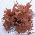 thumbnail image 4 of Manojo de hojas de arce simuladas ANGGREK decoración de bodas plantas verdes 53 cm, 4 of 8