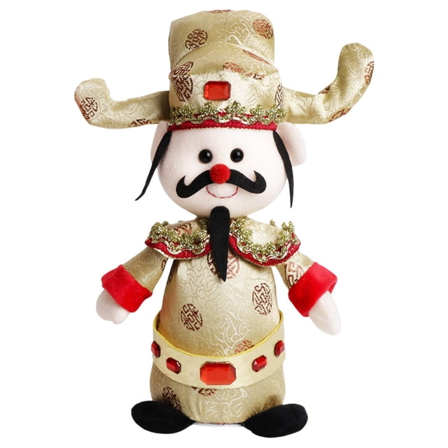 Muñeco del Dios de la Riqueza, Decoración para el Año Nuevo Chino, Recuerdos Creativos para Fiestas Temáticas 2025 Oro