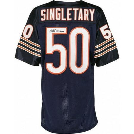 NFL - Mike Singletary Autographed Jersey | Details: Blue, Custom, HOF 89 inscription