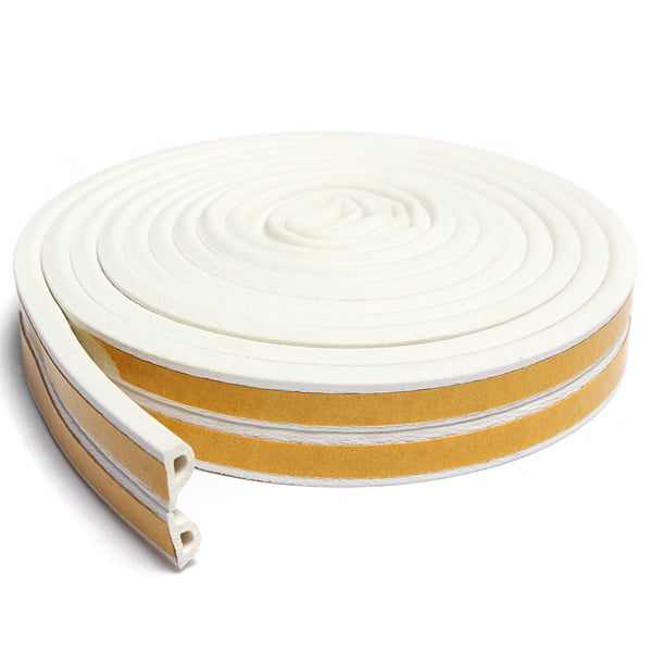 5M D Type Draught Excluder SelfAdhesive Weather Stripping Weatherstrip