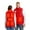 Heated Vest-A01Red, variant on Heated Vest for Women Plus Size 9 Heating Zones and 3-Levels Thermal Sleeveless Mens Heating Jackets with Pockets Zip up Rechargeable Xmas Cute Coats Stand Collar Vests no Power Bank