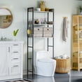 thumbnail image 1 of Organizador para Baño sobre Inodoro con Repisas y Cajas Organizadoras de Altura Ajustable ,  Estante Ahorrador de Espacio, 1 of 7