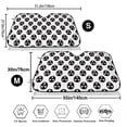 thumbnail image 3 of Fotbe Gear Tools Car Windshield Sunshade | Sun Visor Protector Front Window Shade, Keeps Out UV Rays, Keeps Your Vehicle Cool-Small, 3 of 7