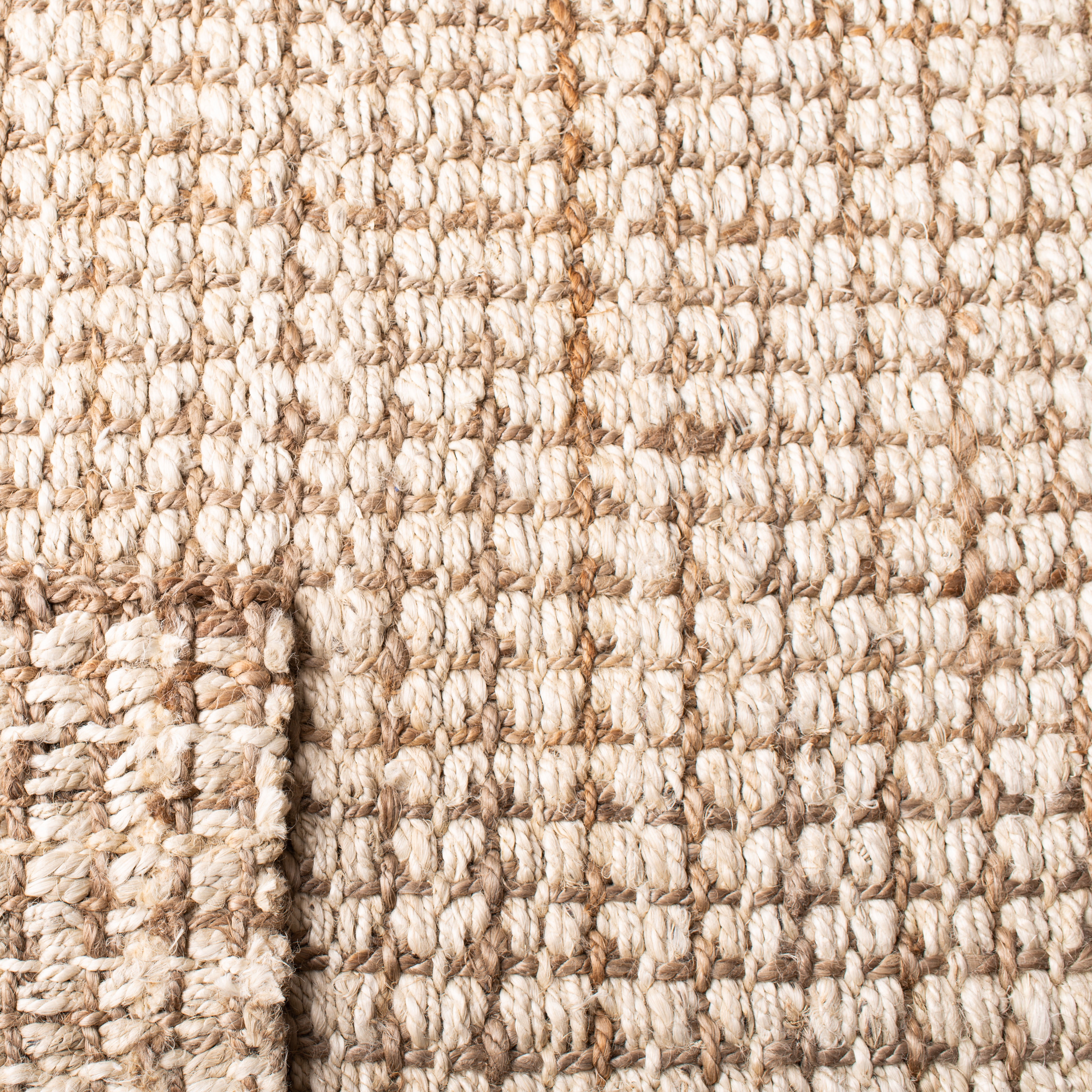SAFAVIEH Natural Fiber Aletha Solid Runner Rug, Ivory/Natural, 2'3" x 10'