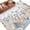 Gray, variant on 2x3 Ft Entryway Area Rug, Blue Beige Coastal Kitchen Rug Runner Washable Floor Mat, Beach Starfish Summer Eucalyptus Retro Non Slip Indoor Door Mat Throw Carpet for Bathroom Living Room Bedroom
