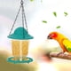 thumbnail image 4 of Alimentador De Pájaros Colgante, Bandeja De Semillas De Pájaros, Alimentador De Plástico Plegable Con Techo Para Decoración De Jardín Al Aire Libre Yuarrent PT002365-01, 4 of 6
