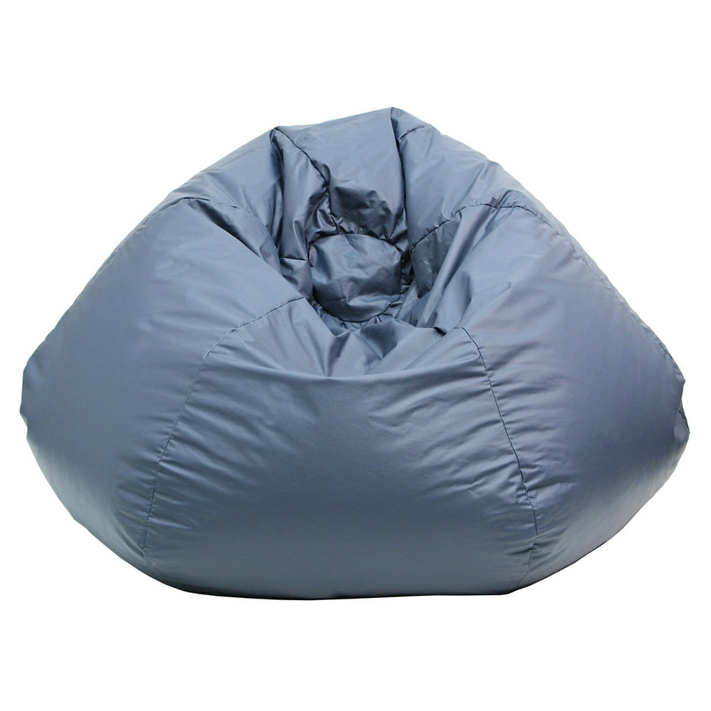 GOLD MEDAL® Bean Bag, Vinyl, Small 105", Medium Blue