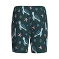 thumbnail image 7 of Daiia Cute Turtle Mens Woven Stretch Pajama Short,Short Pajama Pants-3X-Large, 7 of 7