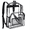 Black, variant on KUNPENG Kawaii Anime Ita Bag with Clear Window for Pins Display Cute Cartoon Backpack Large Capacity Ita Backpack School Bag Casual Daypack for Teens Gir'ls Back to School Gift