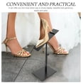 thumbnail image 2 of ifundom Metal Shoe Display Stand Black, Organizer for Home, Retail, 1 Set, 2 of 6