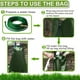 thumbnail image 5 of Xihbxyly Bolsa de Riego para Árboles, 20 Galones de Riego de Liberación Lenta, Lona de Pvc Resistente, Diseño de Cremallera Resistente, Fácil Instalación, Herramienta de Jardinería para Exteriores, C, 5 of 6
