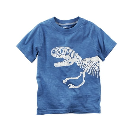 carter skeleton dinosaur tee months graphic boys baby