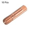 thumbnail image 3 of Uxcell 10Pcs Welder Tips .035" Bore Diameter M6 Copper Contact Tip for MIG 15AK Welding Torch Gun, 3 of 6