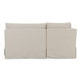 thumbnail image 4 of Moe's Home Collection Fable Slipcover Dining Banquette U-Shape Beige 168In, 4 of 10