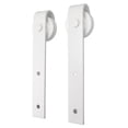 thumbnail image 1 of 2 Hanging Rails, Carbon Steel Barn Door Hardware For Study Bedroom Living Room,  And Quiet, Easy To Install, Suitable For 150kg Load Bearing Capacity, 1 of 8