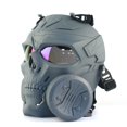 thumbnail image 1 of TopOne Tactical Gas Mask Full Face Single Fan Skull Covers Protective Mask for Outdoor Cs Game Masquerade Cosplay, 1 of 6
