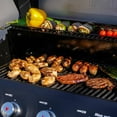 thumbnail image 4 of Monument Grills Mesa 4-Burner Black Propane Gas Grill with Clear View Lid, Side Burner, and LED Controls, 4 of 24