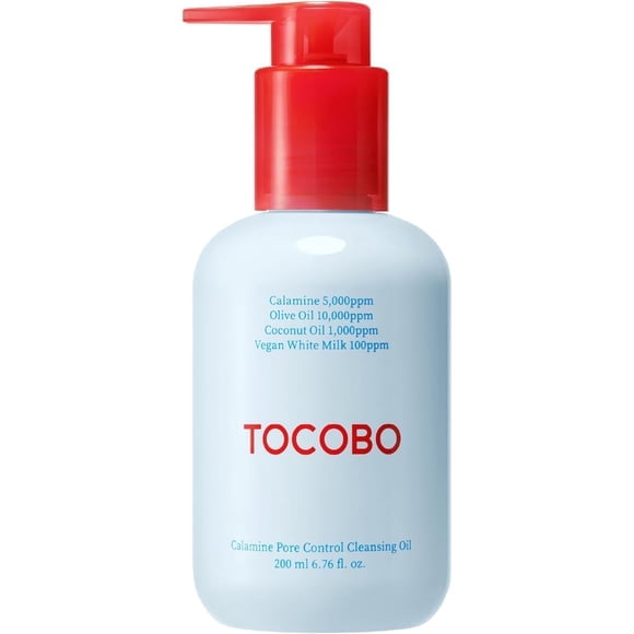 TOCOBO Calamine Pore Control Cleansing Oil 200 ml Aceite limpiador para espinillas