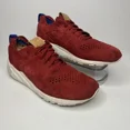 thumbnail image 2 of New Balance 580 Deconstructed Running Shoes Mens Size 9.5 Red Suede Sneaker, 2 of 6