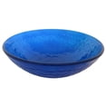 thumbnail image 1 of Mare Blu Glass Vessel Bathroom Sink Set, Chrome, 1 of 1